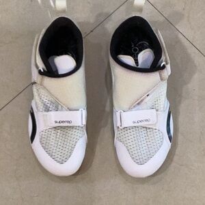 Nike Women’s SuperRep  Cycling/Spin Shoes, White/black, Sz 8 1/2